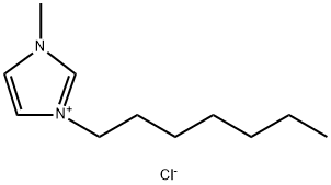 1-庚基-3-甲基咪唑氯盐 结构式