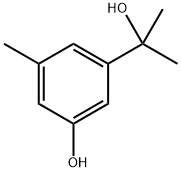 3-Hydroxy-α,α,5-trimethylbenzenemethanol 结构式