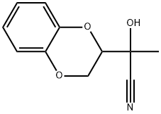 2-(2,3-dihydro-1,4-benzodioxin-2-yl)-2-hydroxypropanenitrile 结构式