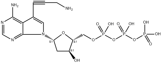 脱氧腺嘌呤5′-三磷酸酯 结构式