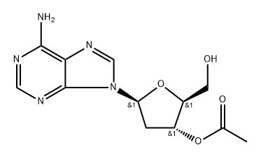 3-O-ACETYL-2-DEOXYADENOSINE 结构式