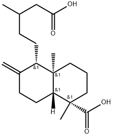 dihydroagathic acid 结构式