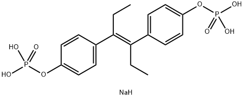 己烯雌酚磷酸钠 结构式