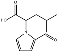 1H-Pyrrole-1-acetic acid, 2-formyl-α-(2-methylpropyl)- 结构式