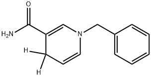 1-苄基-4,4-二氘代-1,4-二氢烟酰胺 结构式