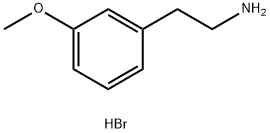 3-甲氧基苯乙基溴化胺 结构式