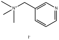 N,N,N-trimethyl-1-(pyridin-3-yl)methanaminium iodide 结构式