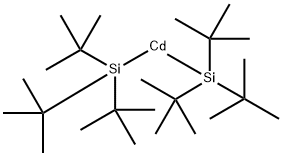 Bis(tri-tert-butylsilyl)cadmium 结构式