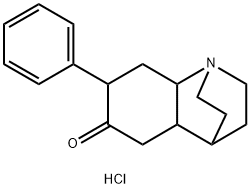 2H-1,4-Ethanoquinolin-6(5H)-one, hexahydro-7-phenyl-, hydrochloride (9CI) 结构式