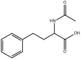 Benzenebutanoic acid, α-(acetylamino)- 结构式