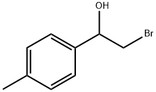 2-溴-1-(对甲苯基)乙醇 结构式