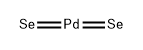 Palladium selenide (PdSe2) (6CI,7CI,9CI) 结构式