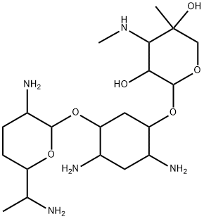 5-去氧庆大霉素 C2 结构式