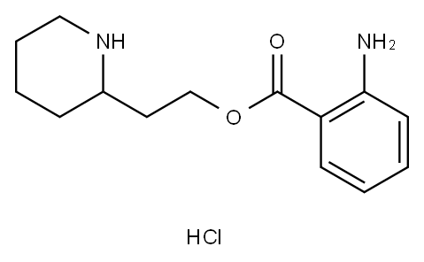 Piridocaine (hydrochloride) 结构式