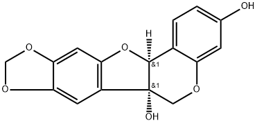 6A-羟基高丽槐素 结构式