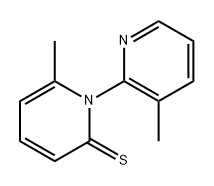 [1(2H),2-Bipyridine]-2-thione,  3,6-dimethyl-,  (1R)-  (9CI) 结构式