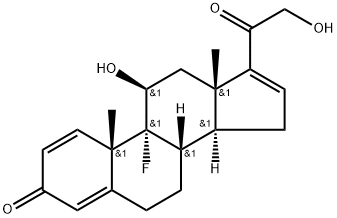 Desoximetasone Impurity A 结构式