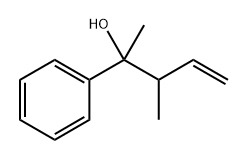 Benzenemethanol, α-methyl-α-(1-methyl-2-propen-1-yl)- 结构式