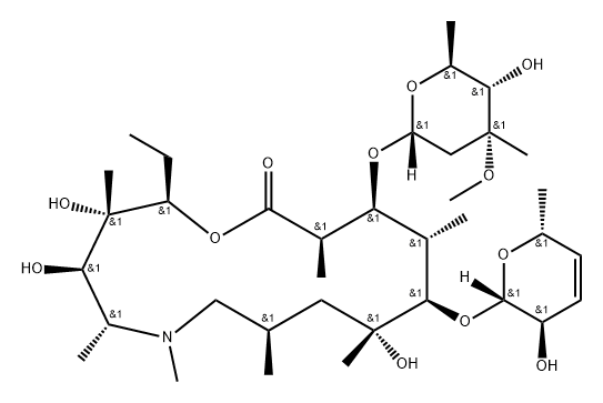 阿奇霉素杂质8 结构式