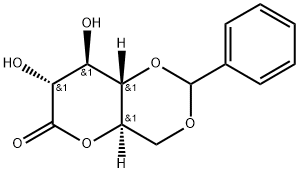 D-Gluconic acid, 4,6-O-(phenylmethylene)-, δ-lactone 结构式