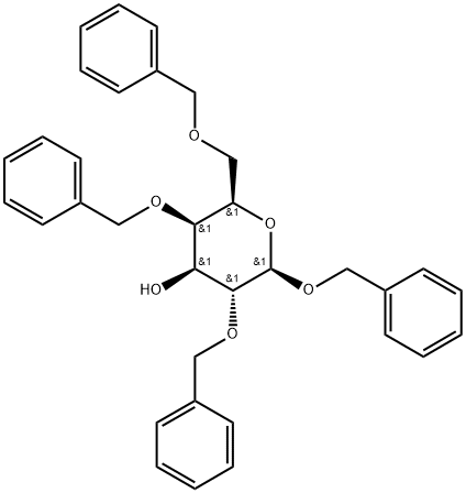 β-D-Galactopyranoside, phenylmethyl 2,4,6-tris-O-(phenylmethyl)-