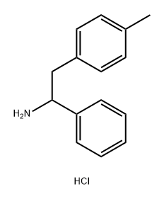 2-(4-Methylphenyl)-1-phenylethanamine hydrochloride 结构式