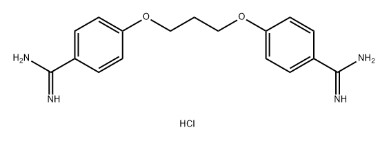 Panamidin dihydrochloride 结构式