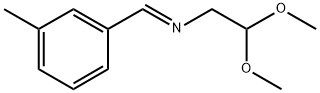 Ethanamine, 2,2-dimethoxy-N-[(3-methylphenyl)methylene]- 结构式