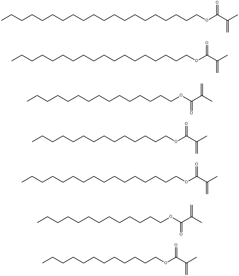 甲基丙烯酸-C12-20烷基酯的聚合物 结构式
