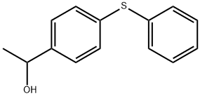 Benzenemethanol, α-methyl-4-(phenylthio)- 结构式