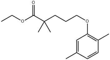 Gemfibrozil Ethyl Ester 结构式