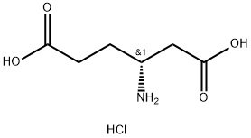 (R)-3-氨基己二酸盐酸盐 结构式