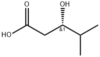 (S)-3-羟基-4-甲基戊酸 结构式