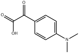 Benzeneacetic acid, 4-(dimethylamino)-α-oxo- 结构式
