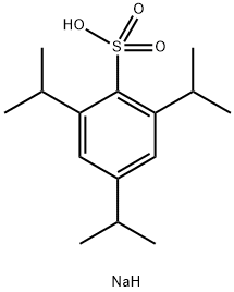 Sodium 2,4,6-Triisopropylbenzenesulfonate 结构式