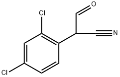 2,4-Dichloro-α-formylbenzeneacetonitrile 结构式