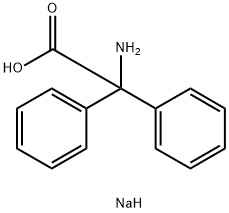 α,α-Di(phenyl)glycine sodium salt 结构式