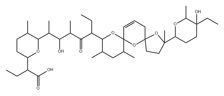 20-Deoxysalinomycin 结构式
