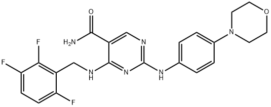 化合物 YM-341619 结构式