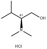 (2S)-2-(dimethylamino)-3-methylbutan-1-ol hydrochloride 结构式