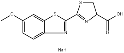 D-荧光素6'-甲基醚钠盐 结构式