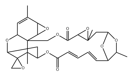 7Β,8Β-二环氧洛利汀 H 结构式