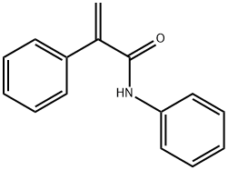 Benzeneacetamide, α-methylene-N-phenyl- 结构式