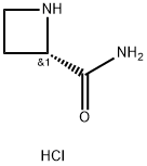 (S)-氮丙啶-2-甲酰胺盐酸盐 结构式