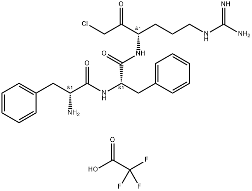 PPACKII (trifluoroacetate salt) 结构式