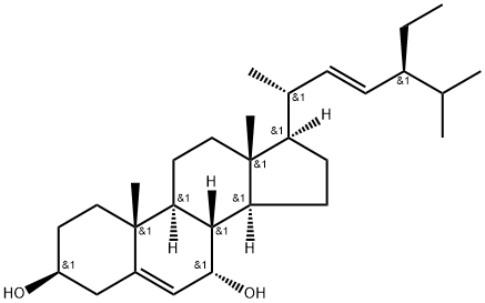 7ALPHA-羟基豆甾醇 结构式