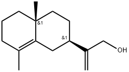(2R)-1,2,3,4,4a,5,6,7-Octahydro-4aα,8-dimethyl-β-methylene-2α-naphthaleneethanol 结构式