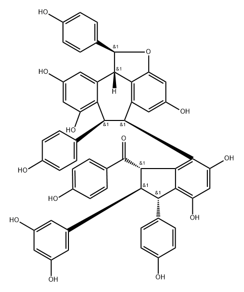 香蒜酚 A 结构式