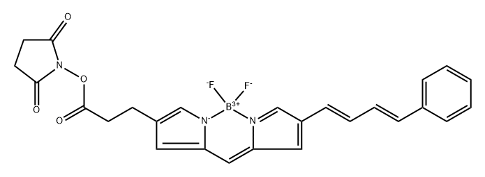 BDP 581/591 NHS ESTER/琥珀酰亚胺活化酯 结构式