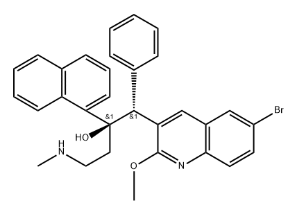 贝达喹啉杂质2-D6 结构式